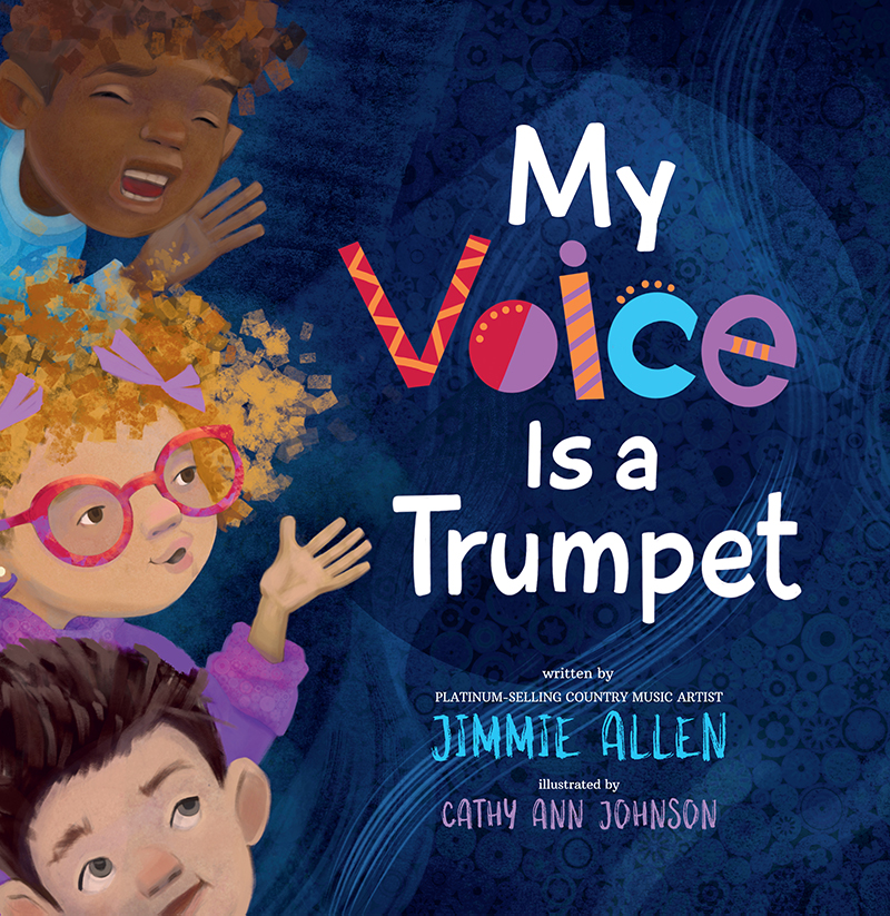 Cover of book My Voice Is a Trumpet by Jimmie Allen