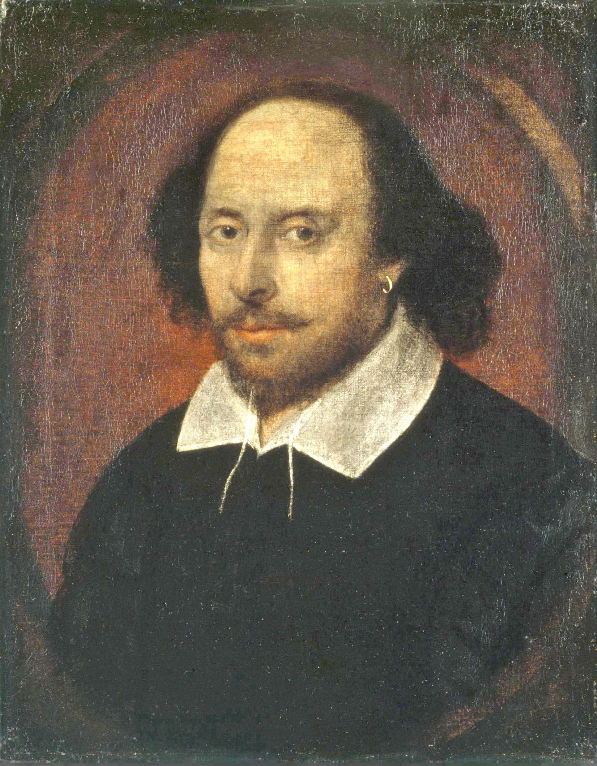 portrait of William Shakespeare